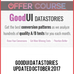 GoodUI DATASTORIES Updated October 2017