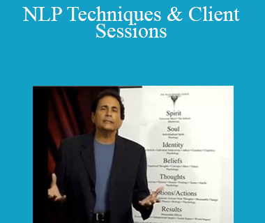 Robert Mcdonald – NLP Techniques & Client Sessions