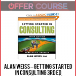 Download instAlan Weiss – Getting Started In Consulting 3rd Ed (2009) ([eBook (PDF)]ant