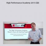 Brendon Burchard – High Performance Academy 2015 (GB)