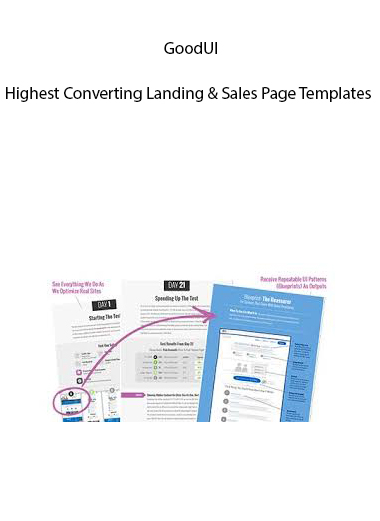 GoodUI – Highest Converting Landing & Sales Page Templates