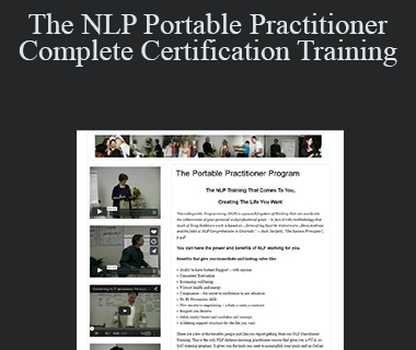 The NLP Portable Practitioner Complete Certification Training