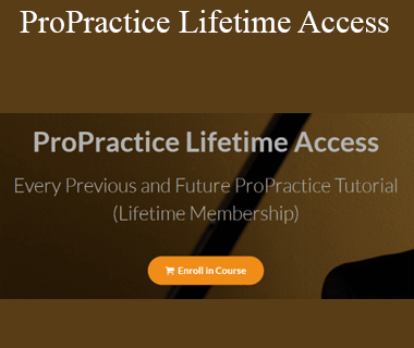 Dr. Josh Wright - ProPractice Lifetime Access
