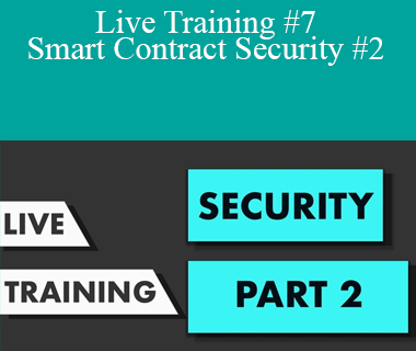Julien Klepatch - Live Training #7 - Smart Contract Security #2