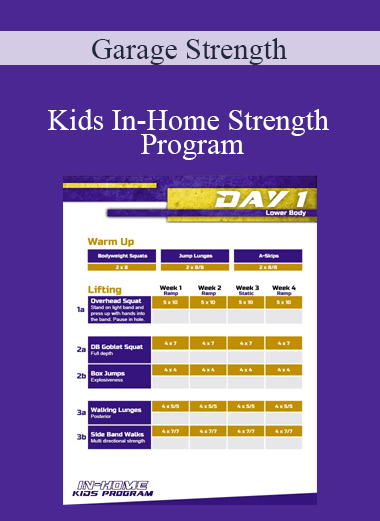 Garage Strength - Kids In-Home Strength Program