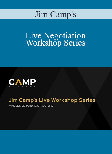 Jim Camp's - Live Negotiation Workshop Series