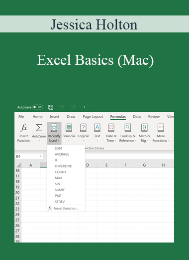 Jessica Holton - Excel Basics (Mac)