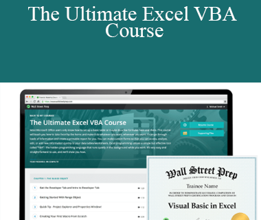 Daniel Strong - The Ultimate Excel VBA Course