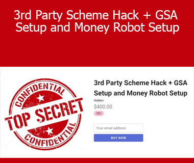 Holly Starks - 3rd Party Scheme Hack + GSA Setup and Money Robot Setup