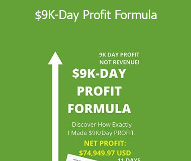 Mossab Balatif - $9K-Day Profit Formula