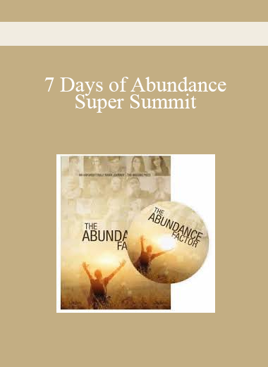 7 Days of Abundance Super Summit