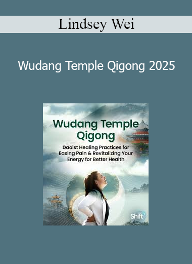 Lindsey Wei practicing Qigong at Wudang Temple, 2025, an intensive Qigong course to improve health and spirit